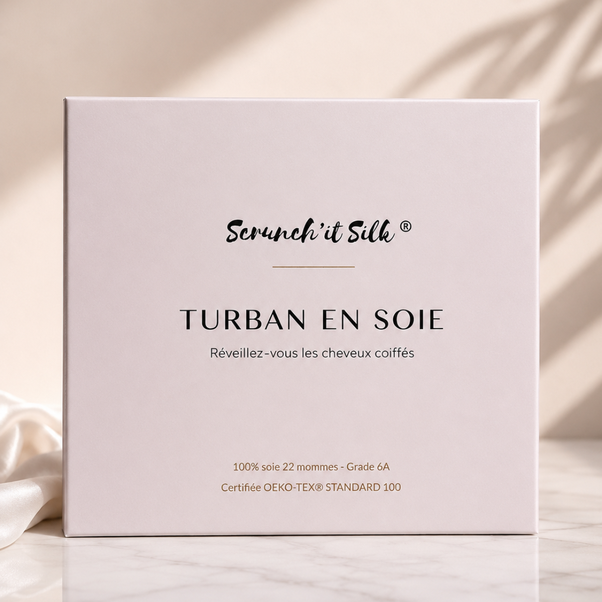 Turban en soie