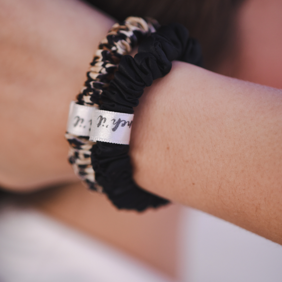 Chouchou en soie - Fin