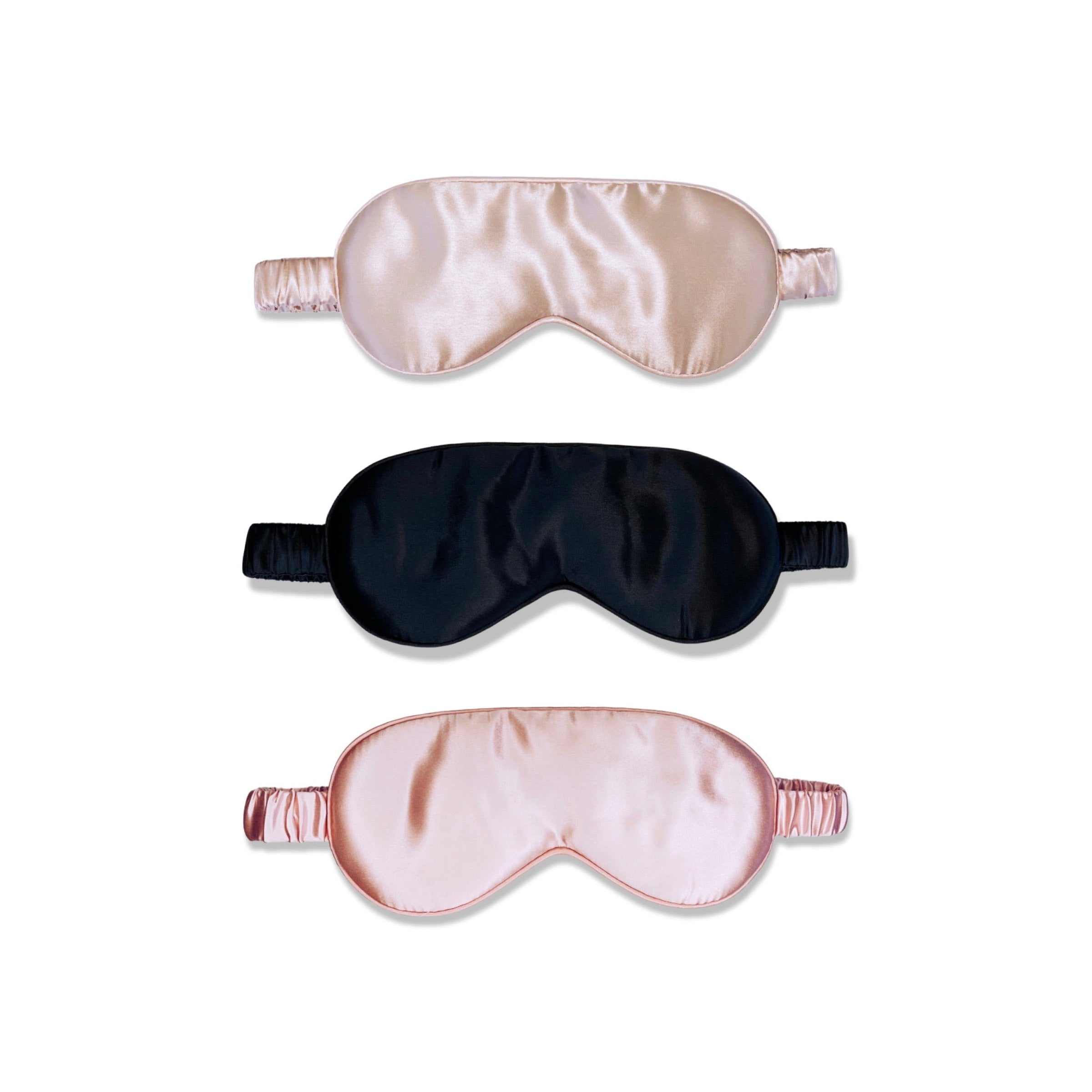 Masques de nuit en soie de mûrier en vente en ligne sur scrunchit silk